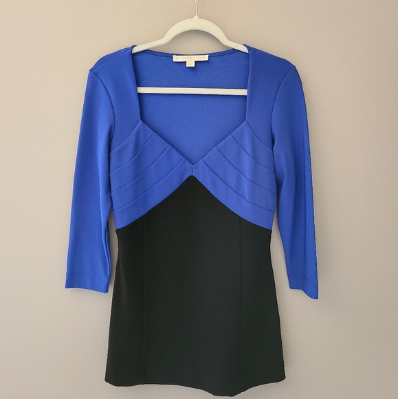 Boston Proper Tops - Boston Proper Color Block Tunic, Size Small